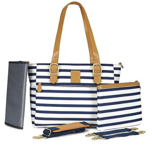 Bambalino Espaçio Mezzo Navy & White Diaper Bag